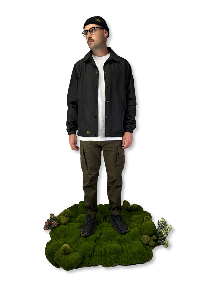 RNF401 - Nylon Raglan Coaches Jacket – Los Angeles Apparel