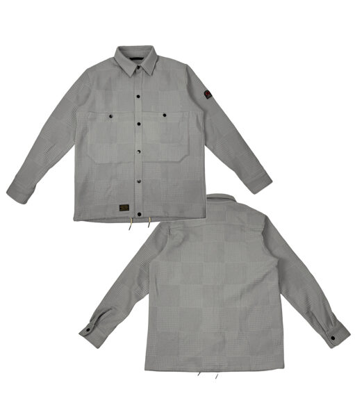 Waffle Overshirt Grey