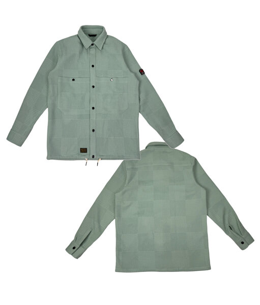 Waffle Overshirt Mint