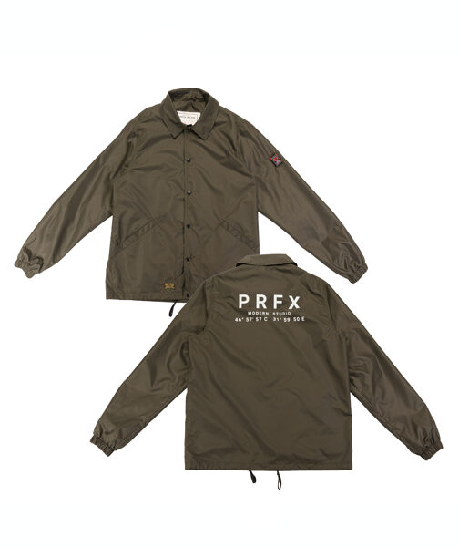 Coach Jacket Dark Olive